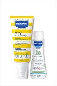 Mustela Spf50+ Çok Yüksek Koruma Faktörlü Güneş Losyonu 200ml + Hydrabebe Vücut Losyonu 100ml Hediyeli 3504105090517 - 2