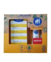 Mustela Very High Protection Sun Lotion SPF50 100 ML+ Mustela Hydra Bebe Vücut Kremi 50 ML Hediyeli  3504105090500 - 1
